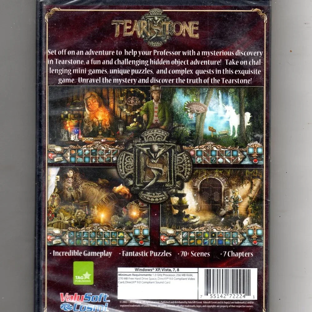 Tearstone: A Hidden Object Adventure PC Game